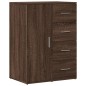 vidaXL Sideboard Braun Eichen-Optik 59x39x80 cm Holzwerkstoff vidaXL Sideboard Braun Eichen-Optik 59x39x80 cm Holzwerkstoff