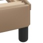 vidaXL Bett mit Matratze Cappuccino-Braun 90x200 cm Kunstleder vidaXL Bett mit Matratze Cappuccino-Braun 90x200 cm Kunstleder