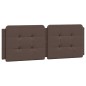 vidaXL Bett mit Matratze Braun 120x200 cm Kunstleder vidaXL Bett mit Matratze Braun 120x200 cm Kunstleder