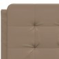 vidaXL Bett mit Matratze Cappuccino-Braun 120x200 cm Kunstleder vidaXL Bett mit Matratze Cappuccino-Braun 120x200 cm Kunstleder
