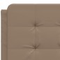 vidaXL Bett mit Matratze Cappuccino-Braun 160x200 cm Kunstleder vidaXL Bett mit Matratze Cappuccino-Braun 160x200 cm Kunstleder