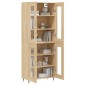 Highboard Sonoma-Eiche 69,5x34x180 cm Holzwerkstoff Highboard Sonoma-Eiche 69,5x34x180 cm Holzwerkstoff
