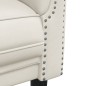 vidaXL 2-tlg. Sofagarnitur Creme Samt vidaXL 2-tlg. Sofagarnitur Creme Samt