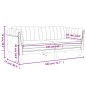 vidaXL 2-tlg. Sofagarnitur Creme Samt vidaXL 2-tlg. Sofagarnitur Creme Samt