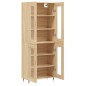 Highboard Sonoma-Eiche 69,5x34x180 cm Holzwerkstoff Highboard Sonoma-Eiche 69,5x34x180 cm Holzwerkstoff