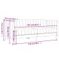 vidaXL 3-tlg. Sofagarnitur Dunkelbraun Stoff vidaXL 3-tlg. Sofagarnitur Dunkelbraun Stoff