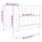 vidaXL 3-tlg. Sofagarnitur Dunkelbraun Stoff vidaXL 3-tlg. Sofagarnitur Dunkelbraun Stoff