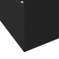 vidaXL Bettgestell mit Schubladen Schwarz 140x200 cm Holzwerkstoff vidaXL Bettgestell mit Schubladen Schwarz 140x200 cm Holzwerkstoff
