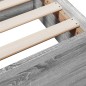 vidaXL Bettgestell mit Schubladen Grau Sonoma 90x190 cm Holzwerkstoff vidaXL Bettgestell mit Schubladen Grau Sonoma 90x190 cm Holzwerkstoff