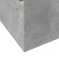 vidaXL Bettgestell mit Schubladen Betongrau 90x190 cm Holzwerkstoff vidaXL Bettgestell mit Schubladen Betongrau 90x190 cm Holzwerkstoff