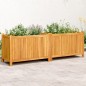 vidaXL Pflanzkübel mit Einlage 153x38,5x50 cm Massivholz Akazie vidaXL Pflanzkübel mit Einlage 153x38,5x50 cm Massivholz Akazie