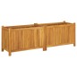 vidaXL Pflanzkübel mit Einlage 153x38,5x50 cm Massivholz Akazie vidaXL Pflanzkübel mit Einlage 153x38,5x50 cm Massivholz Akazie
