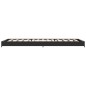 vidaXL Bettgestell Schwarz 90x190 cm Holzwerkstoff und Metall vidaXL Bettgestell Schwarz 90x190 cm Holzwerkstoff und Metall