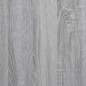 vidaXL Bettgestell Grau Sonoma 140x190 cm Holzwerkstoff und Metall vidaXL Bettgestell Grau Sonoma 140x190 cm Holzwerkstoff und Metall