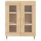 Highboard Sonoma-Eiche 69,5x34x180 cm Holzwerkstoff Highboard Sonoma-Eiche 69,5x34x180 cm Holzwerkstoff