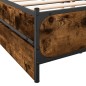 vidaXL Bettgestell mit Schubladen Räuchereiche 140x200cm Holzwerkstoff vidaXL Bettgestell mit Schubladen Räuchereiche 140x200cm Holzwerkstoff