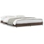 vidaXL Bettgestell Braun Eichen-Optik 140x190 cm Holzwerkstoff Metall vidaXL Bettgestell Braun Eichen-Optik 140x190 cm Holzwerkstoff Metall