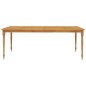 vidaXL Batavia-Tisch 200x100x75 cm Massivholz Teak vidaXL Batavia-Tisch 200x100x75 cm Massivholz Teak