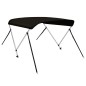 vidaXL 2-Bow Bimini-Top Schwarz 179x156x93 cm vidaXL 2-Bow Bimini-Top Schwarz 179x156x93 cm
