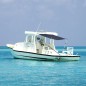 vidaXL T-Top-Beschattungsverlängerung Marineblau 174x205x(115-194) cm vidaXL T-Top-Beschattungsverlängerung Marineblau 174x205x(115-194) cm