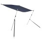 vidaXL T-Top-Beschattungsverlängerung Marineblau 174x205x(115-194) cm vidaXL T-Top-Beschattungsverlängerung Marineblau 174x205x(115-194) cm