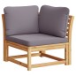 vidaXL 6-tlg. Garten-Lounge-Set mit Kissen Massivholz Akazie vidaXL 6-tlg. Garten-Lounge-Set mit Kissen Massivholz Akazie