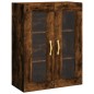 Highboard Räuchereiche 69,5x34x180 cm Holzwerkstoff Highboard Räuchereiche 69,5x34x180 cm Holzwerkstoff
