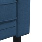 vidaXL 3-tlg. Sofagarnitur Blau Stoff vidaXL 3-tlg. Sofagarnitur Blau Stoff