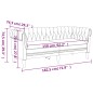 vidaXL 3-tlg. Sofagarnitur Blau Stoff vidaXL 3-tlg. Sofagarnitur Blau Stoff