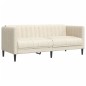 vidaXL 2-tlg. Sofagarnitur Creme Stoff vidaXL 2-tlg. Sofagarnitur Creme Stoff