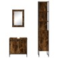 vidaXL 3-tlg. Badmöbel-Set Räuchereiche Holzwerkstoff vidaXL 3-tlg. Badmöbel-Set Räuchereiche Holzwerkstoff