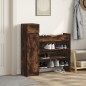 vidaXL Schuhschrank Räuchereiche 100,5x28x100 cm Holzwerkstoff vidaXL Schuhschrank Räuchereiche 100,5x28x100 cm Holzwerkstoff