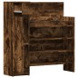 vidaXL Schuhschrank Räuchereiche 100,5x28x100 cm Holzwerkstoff vidaXL Schuhschrank Räuchereiche 100,5x28x100 cm Holzwerkstoff