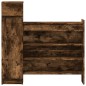 vidaXL Schuhschrank Räuchereiche 100,5x28x100 cm Holzwerkstoff vidaXL Schuhschrank Räuchereiche 100,5x28x100 cm Holzwerkstoff