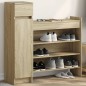 vidaXL Schuhschrank Sonoma-Eiche 100,5x28x100 cm Holzwerkstoff vidaXL Schuhschrank Sonoma-Eiche 100,5x28x100 cm Holzwerkstoff