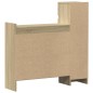 vidaXL Schuhschrank Sonoma-Eiche 100,5x28x100 cm Holzwerkstoff vidaXL Schuhschrank Sonoma-Eiche 100,5x28x100 cm Holzwerkstoff