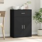 vidaXL Sideboard Schwarz 60x30x84 cm Holzwerkstoff vidaXL Sideboard Schwarz 60x30x84 cm Holzwerkstoff