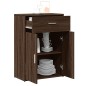 vidaXL Sideboard Braun Eichen-Optik 60x30x84 cm Holzwerkstoff vidaXL Sideboard Braun Eichen-Optik 60x30x84 cm Holzwerkstoff