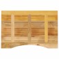 vidaXL Schreibtischplatte mit Aussparung 90x60x2,5 cm Massivholz Mango vidaXL Schreibtischplatte mit Aussparung 90x60x2,5 cm Massivholz Mango