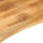 vidaXL Schreibtischplatte mit Aussparung 90x60x2,5 cm Massivholz Mango vidaXL Schreibtischplatte mit Aussparung 90x60x2,5 cm Massivholz Mango