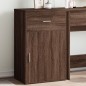 vidaXL Beistellschrank Braun Eichen-Optik 56,5x39x90 cm Holzwerkstoff vidaXL Beistellschrank Braun Eichen-Optik 56,5x39x90 cm Holzwerkstoff