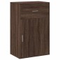 vidaXL Beistellschrank Braun Eichen-Optik 56,5x39x90 cm Holzwerkstoff vidaXL Beistellschrank Braun Eichen-Optik 56,5x39x90 cm Holzwerkstoff