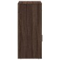 vidaXL Beistellschrank Braun Eichen-Optik 56,5x39x90 cm Holzwerkstoff vidaXL Beistellschrank Braun Eichen-Optik 56,5x39x90 cm Holzwerkstoff