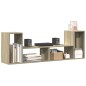 vidaXL TV-Schränke 2 Stk. Sonoma-Eiche 75x30x50 cm Holzwerkstoff vidaXL TV-Schränke 2 Stk. Sonoma-Eiche 75x30x50 cm Holzwerkstoff