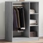 vidaXL Kleiderschrank Räuchereiche 77x48x102 cm Holzwerkstoff vidaXL Kleiderschrank Räuchereiche 77x48x102 cm Holzwerkstoff