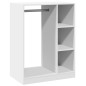 vidaXL Kleiderschrank Weiß 77x48x102 cm Holzwerkstoff vidaXL Kleiderschrank Weiß 77x48x102 cm Holzwerkstoff