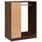 vidaXL Kleiderschrank Braun Eichen-Optik 77x48x102 cm Holzwerkstoff vidaXL Kleiderschrank Braun Eichen-Optik 77x48x102 cm Holzwerkstoff