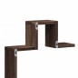 vidaXL Wandregal Braun Eichen-Optik 104,5x10x43 cm Holzwerkstoff vidaXL Wandregal Braun Eichen-Optik 104,5x10x43 cm Holzwerkstoff