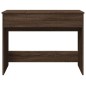 vidaXL Schminktisch mit Spiegel Braun Eichen-Optik 100x45x76 cm vidaXL Schminktisch mit Spiegel Braun Eichen-Optik 100x45x76 cm
