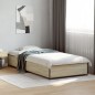 vidaXL Bettgestell Sonoma-Eiche 90x190 cm Holzwerkstoff und Metall vidaXL Bettgestell Sonoma-Eiche 90x190 cm Holzwerkstoff und Metall